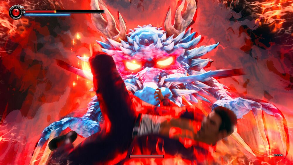 Le potenti mosse del drago di Kiryu sono ideali per falciare gli avversari.